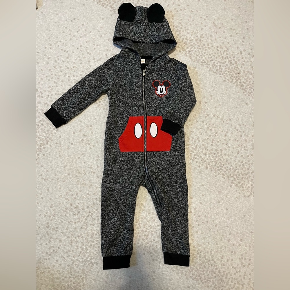 Mickey Mouse Hooded Romper